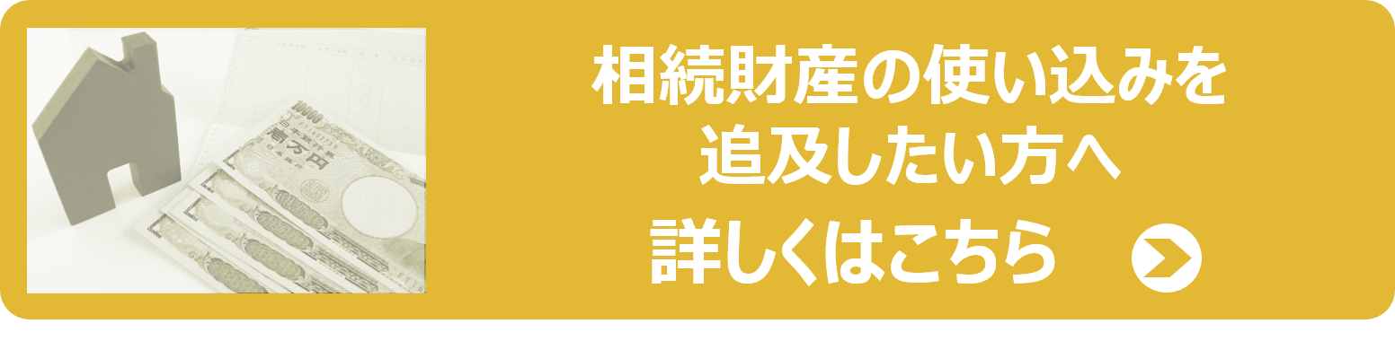 財産の使い込み追求したい